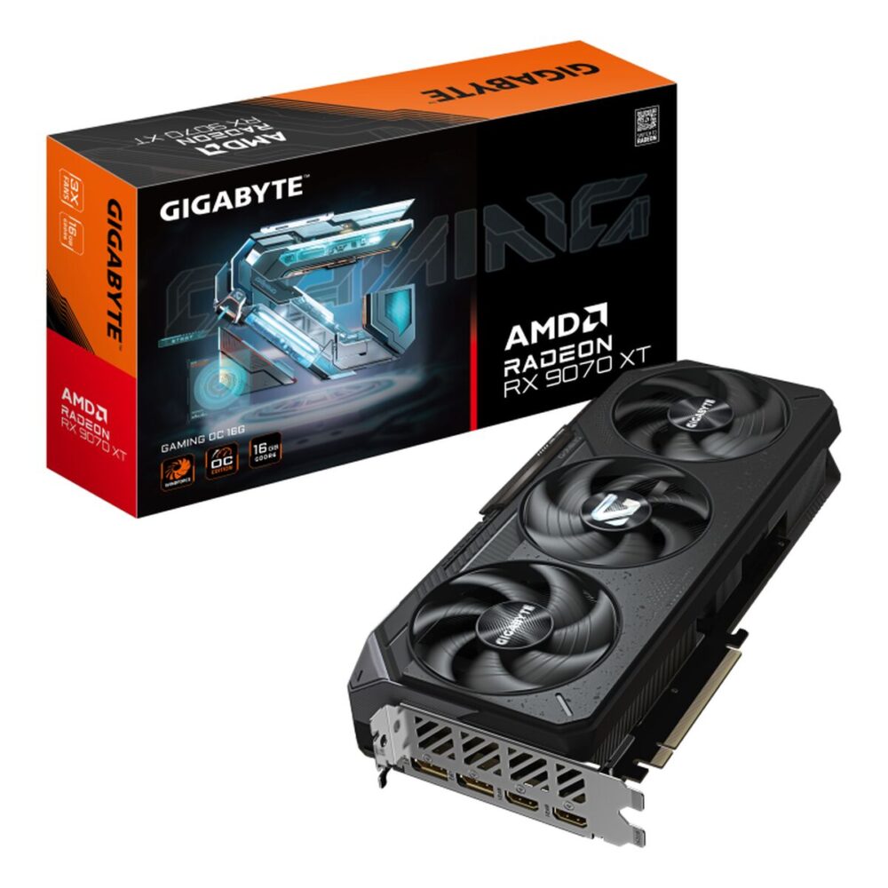 Scheda Grafica Gigabyte GV-R9070XTGAMING OC-16GD radeon rx 9070 xt 16 GB GDDR6