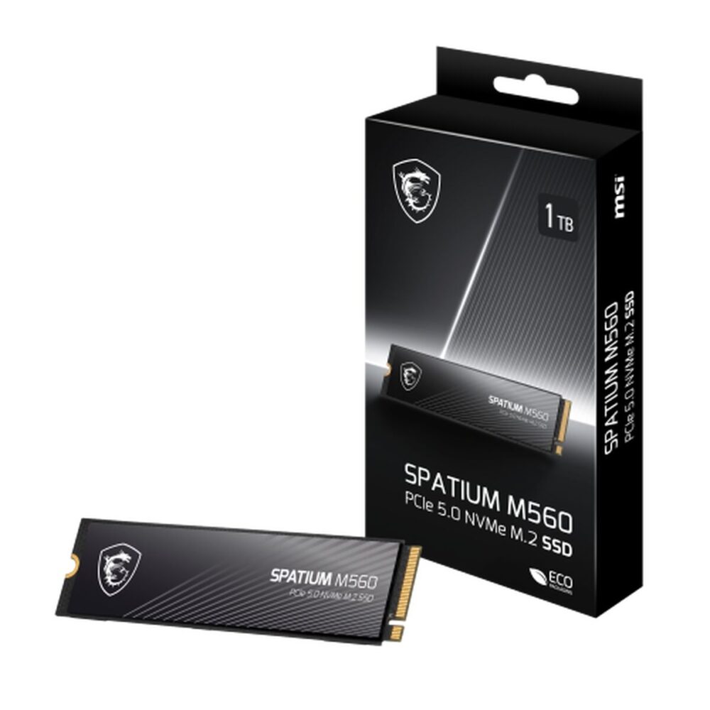 Hard Disk MSI SPATIUM M560 PCIE 5.0 NVME M.2 1TB 1 TB SSD