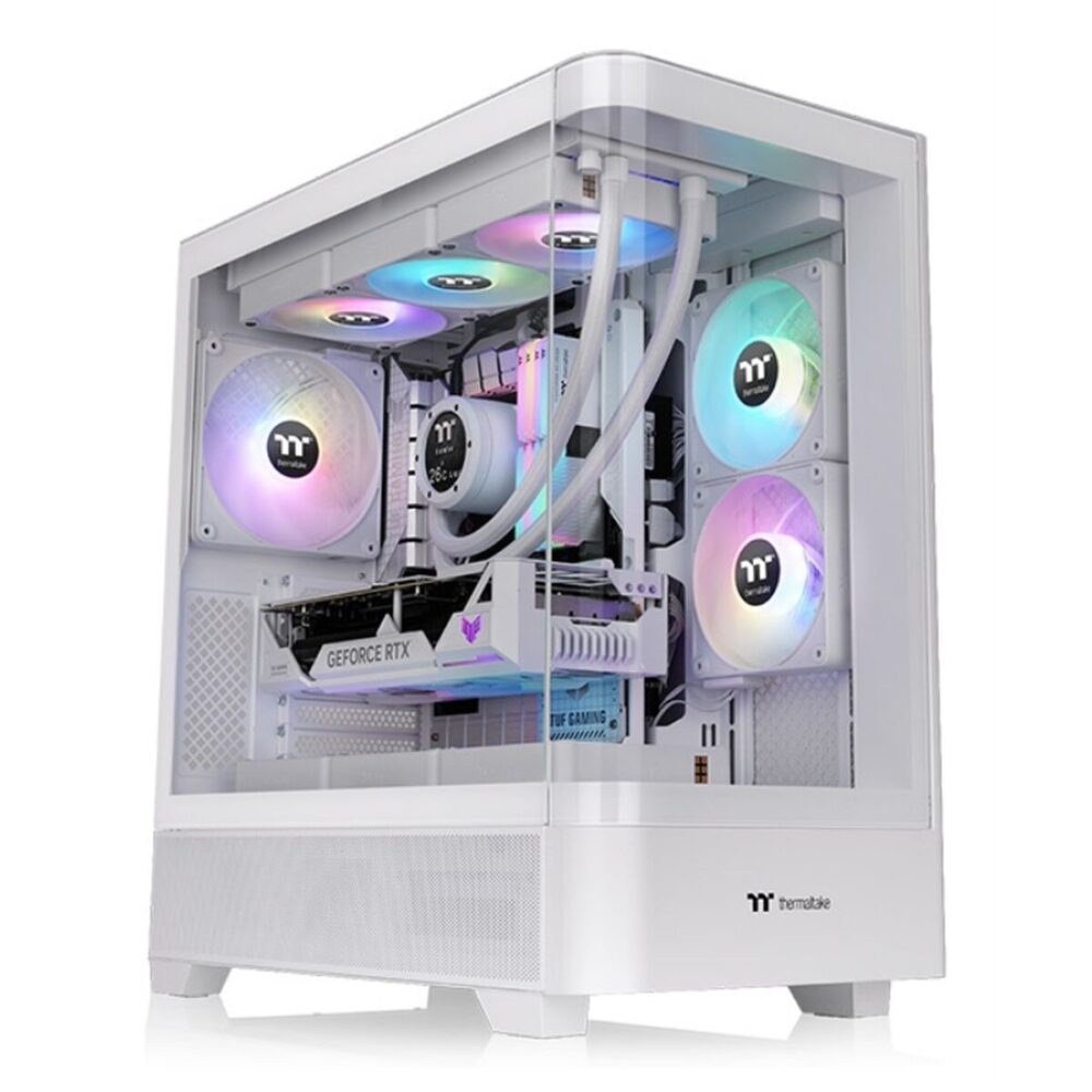 Case computer desktop ATX THERMALTAKE CA-11G-00M6WN-00 Bianco