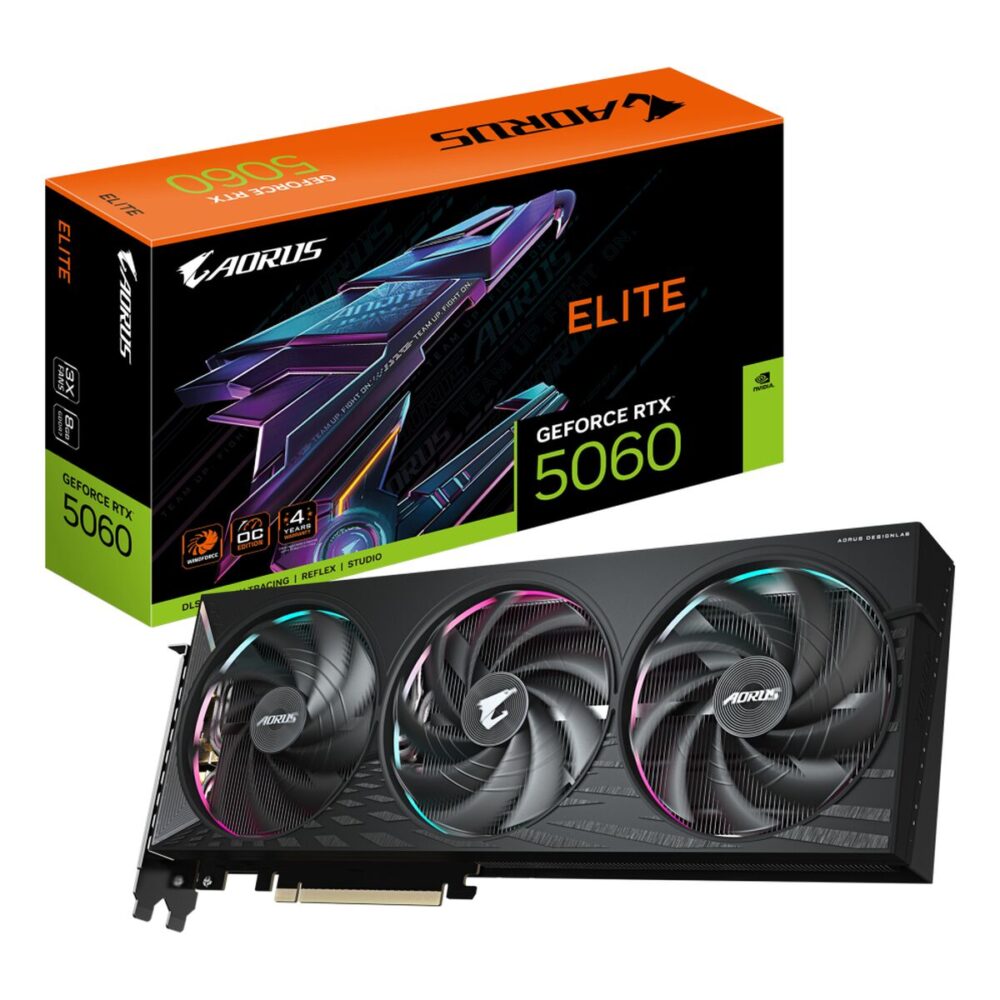 Scheda Grafica Gigabyte 9VN5060AE-00-G10 GEFORCE RTX 5060 8 GB GDDR7