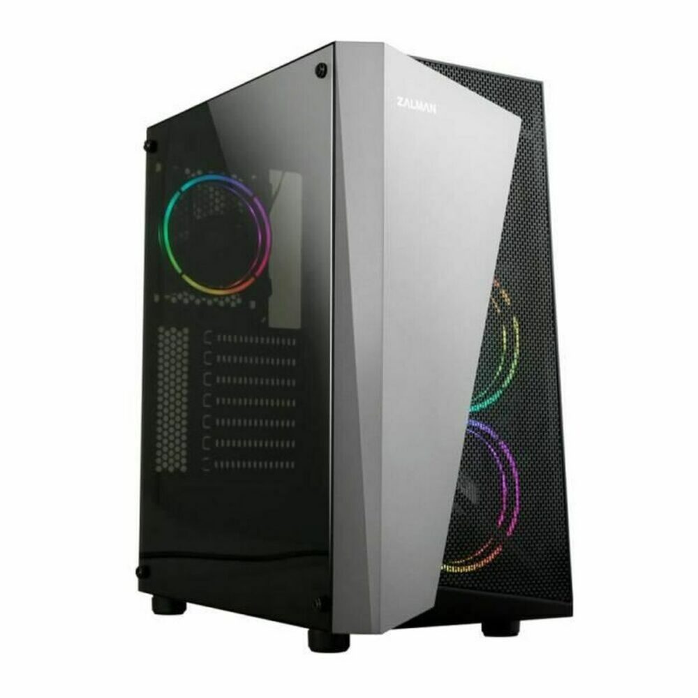 Case computer desktop ATX Zalman S4 Plus Nero