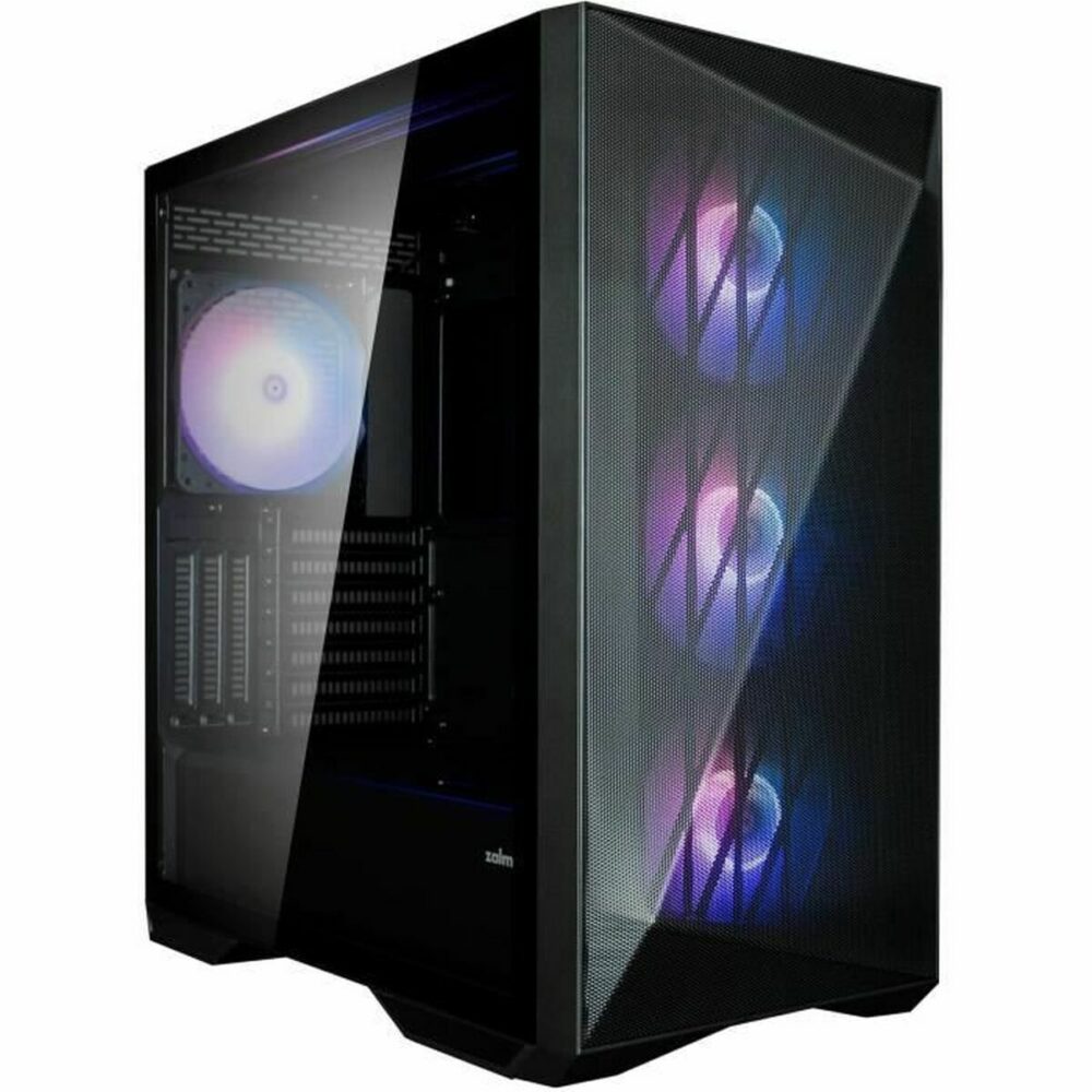 Case computer desktop ATX Zalman 8809213763182 Nero