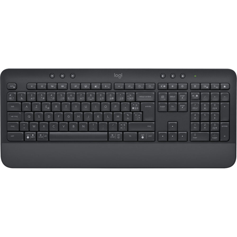Tastiera Logitech Signature K650 AZERTY Francese Grigio scuro Grigio