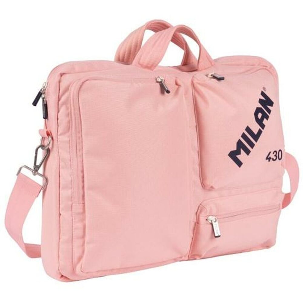 Valigetta per Portatile Milan Rosa 17" 42 x 34 x 9 cm