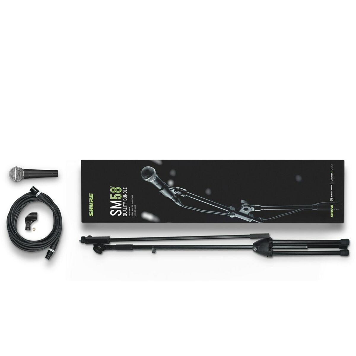 Microfono Shure SM58-KM-SOM Nero