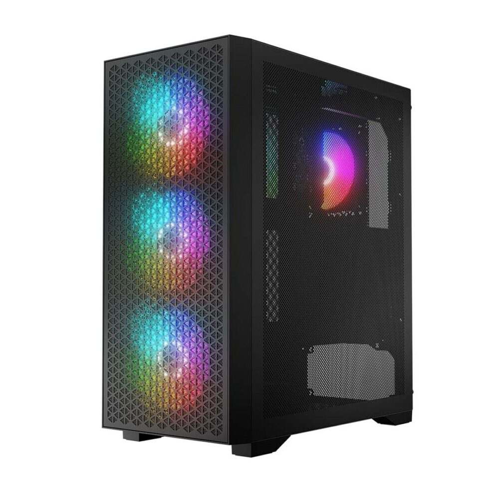 Case computer desktop ATX Logic AT-DART-PRO-ARGB-10 Nero