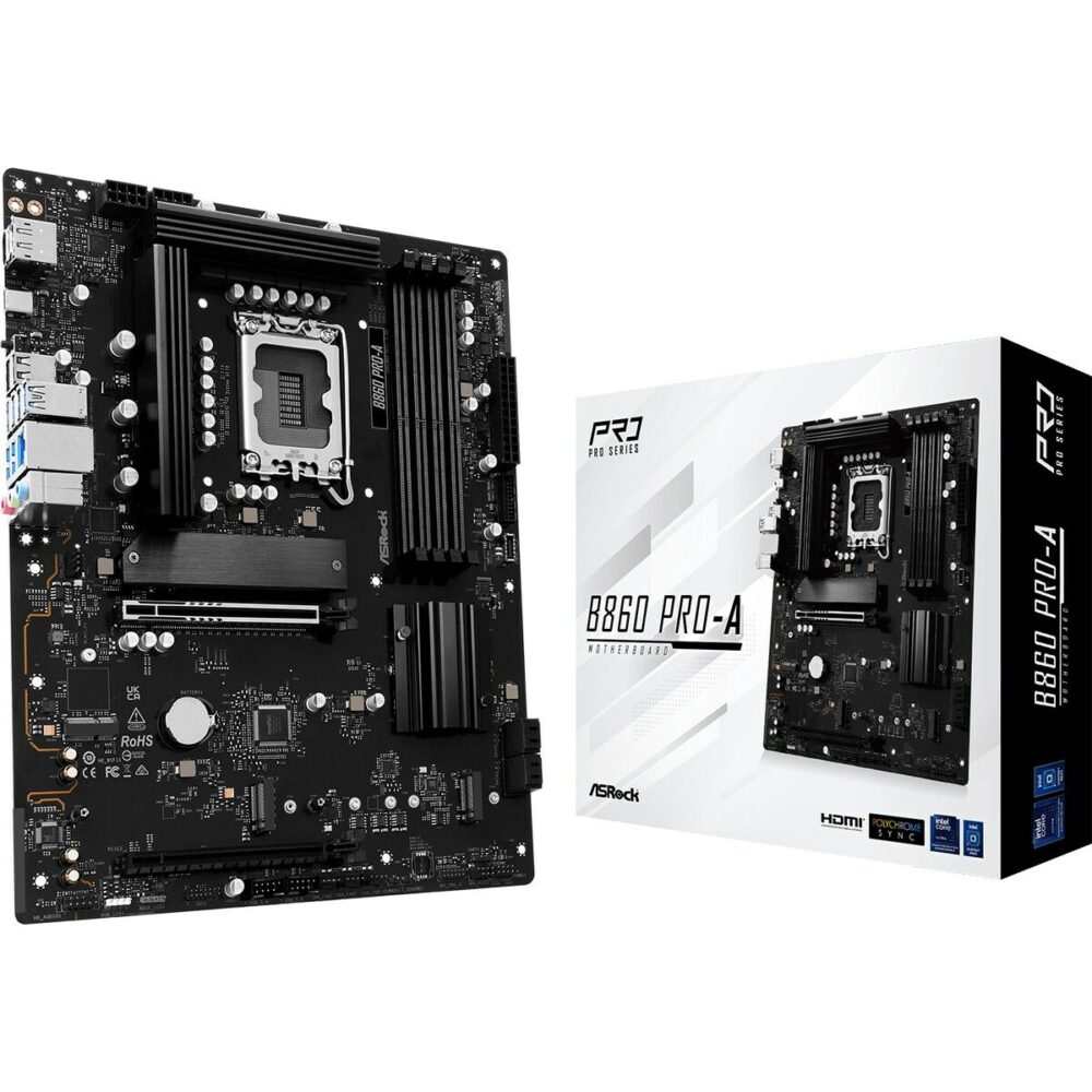 Scheda Madre ASRock B860 Pro-A Intel B860 LGA 1851