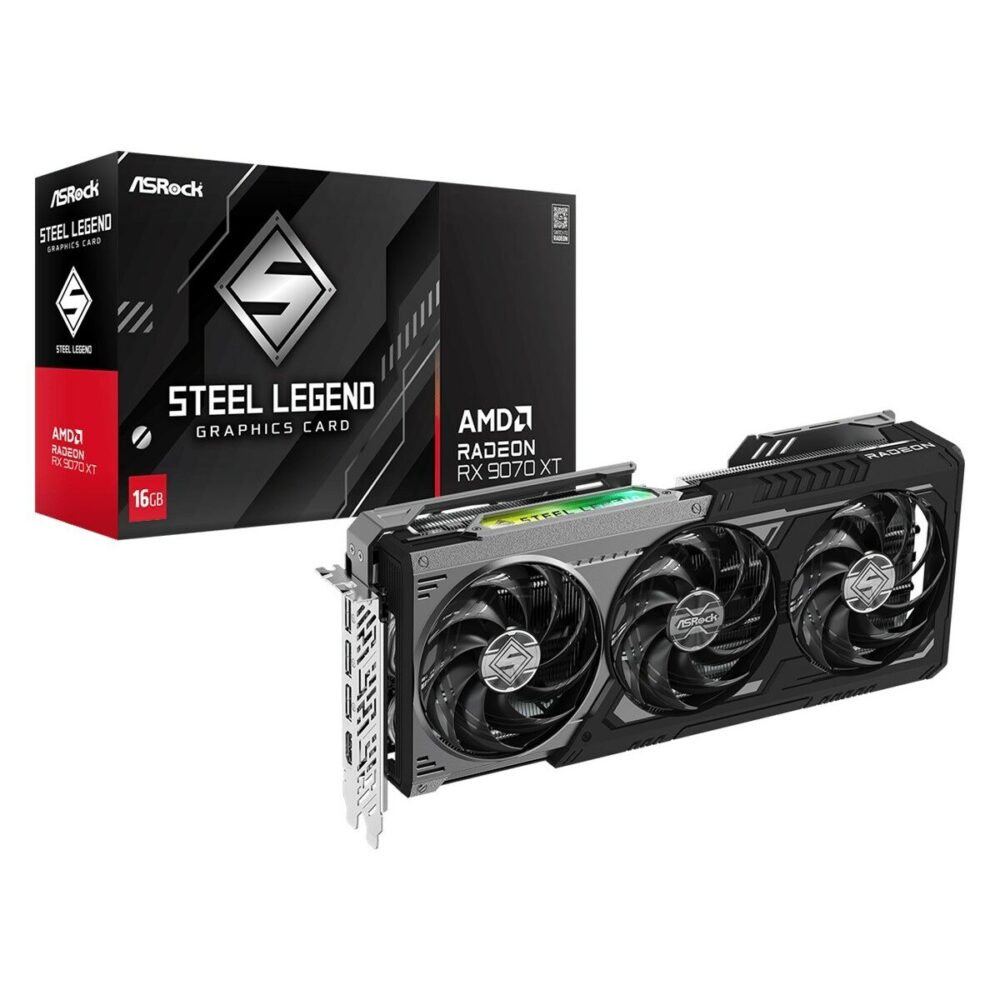 Scheda Grafica ASRock RX9070XT SLD 16G radeon rx 9070 xt 16 GB GDDR6