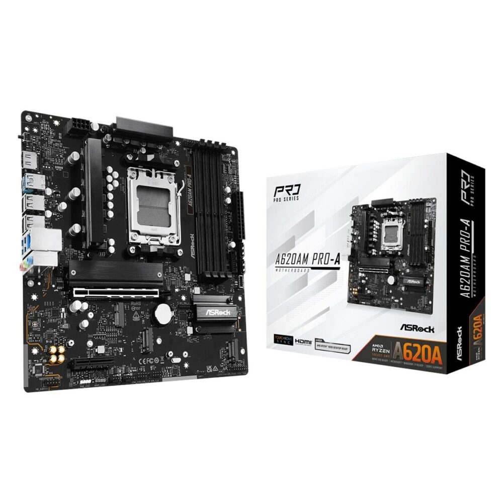 Scheda Madre ASRock A620AM PRO-A AMD AM5 AMD A620
