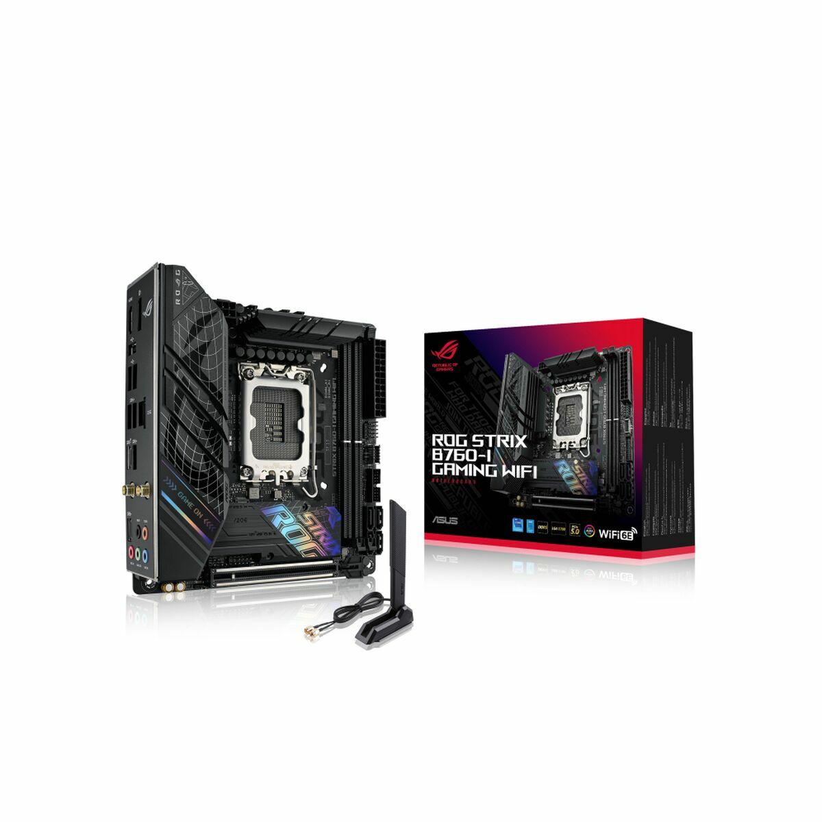 Scheda Madre Asus ROG STRIX B760-I GAMING WIFI LGA 1700 Intel B760