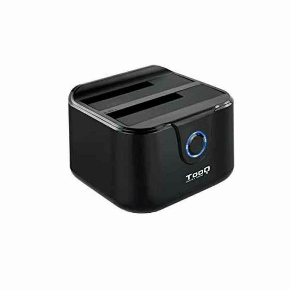 Dock Station Dual TooQ TQDS-802B 2.5" / 3.5" SATA USB 3.0 Nero