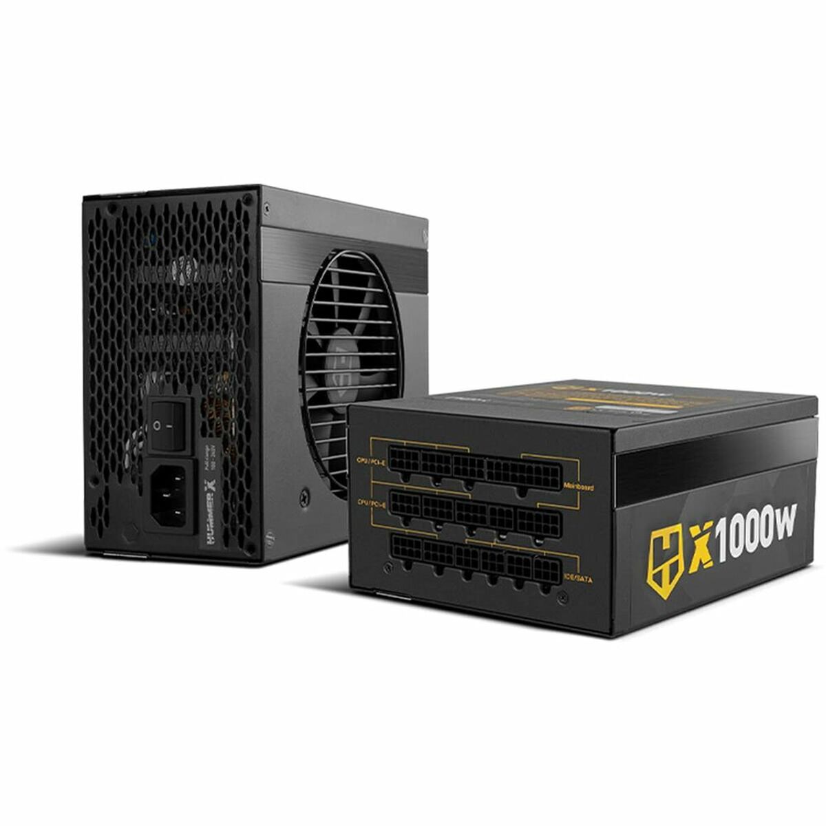 Fonte di Alimentazione Nox-Xtreme NXHUMMERX1000WGD ATX 1000 W 80 Plus Gold