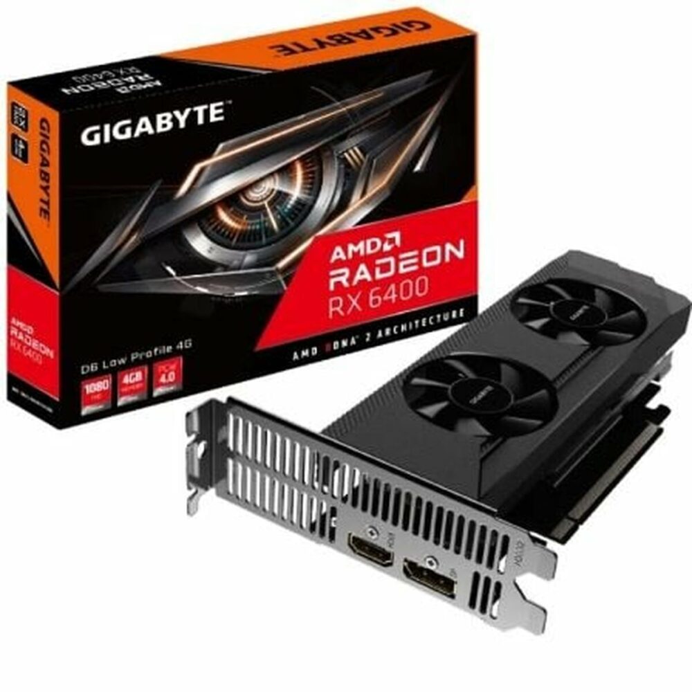 Scheda Grafica Gigabyte 9VR64D6L-00-10 4 GB GDDR6 GDDR6X