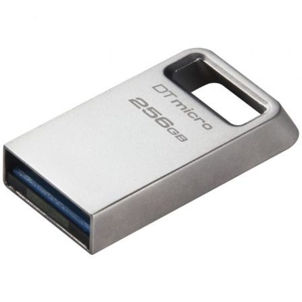 Memoria USB Kingston DTMC3G2/256GB 256 GB Nero Argentato