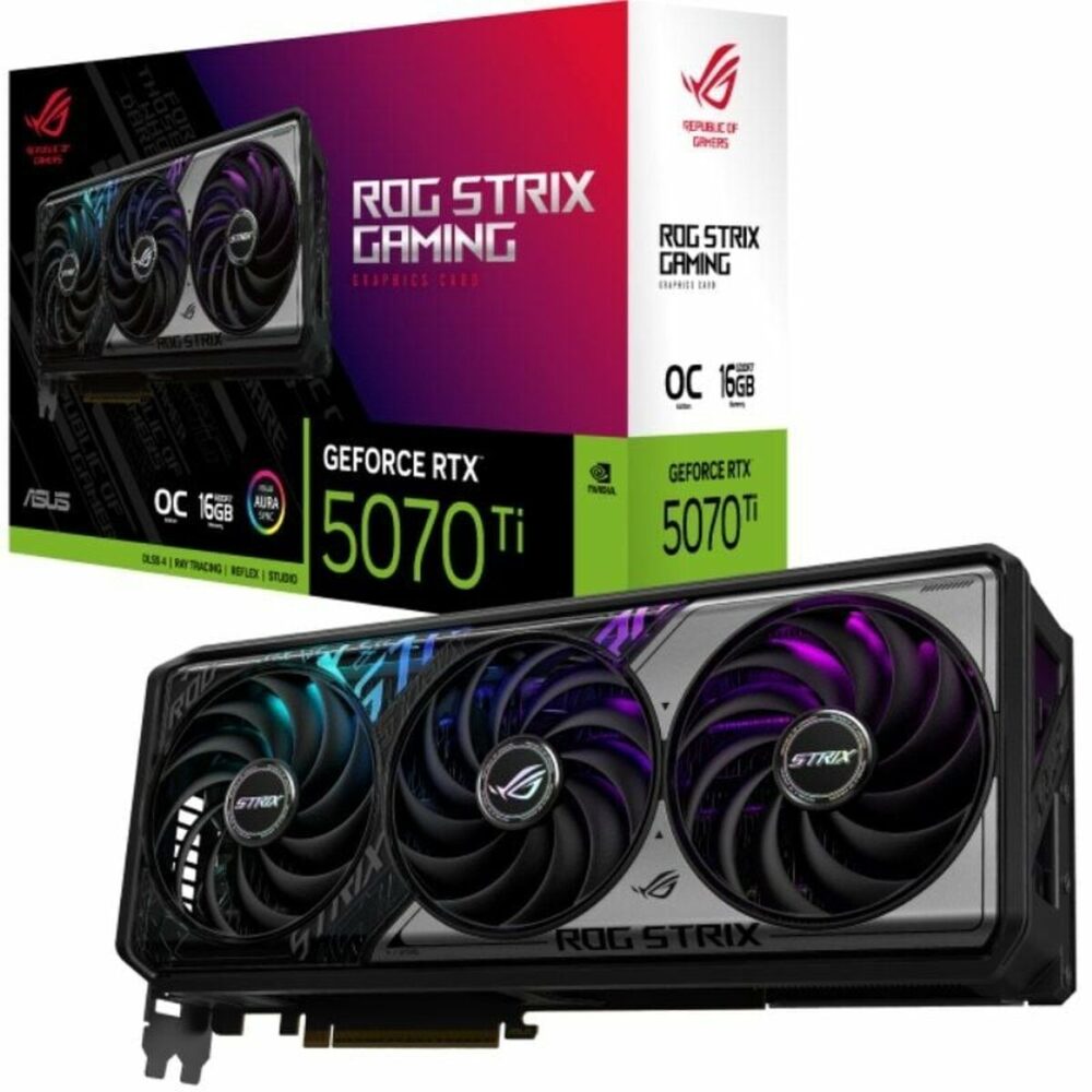 Scheda Grafica Asus 90YV0M90-M0NA00 nvidia geforce rtx 5070 ti 16 GB GDDR6 GDDR6X