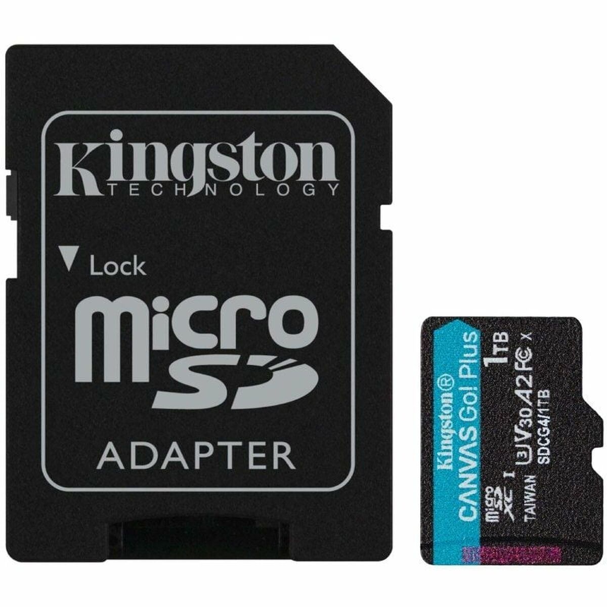 Scheda Di Memoria Micro SD con Adattatore Kingston CANVAS Go! Plus 1 TB