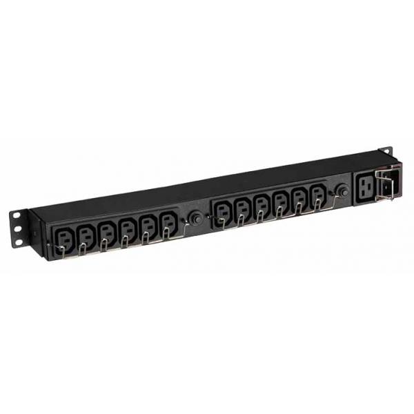 Eaton EFLX12I unità di distribuzione dell'energia [PDU] 13 presa[e] AC 1U Nero (FLEXPDU 12 IEC - )