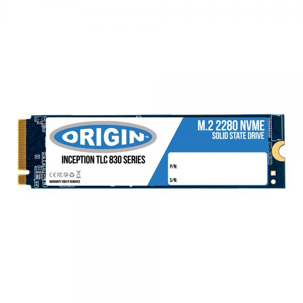 Origin Storage OTLC2TB3DNVMEM.2/80 drives allo stato solido 2 TB M.2 PCI Express 4.0 NVMe 3D TLC (Origin Inception SSD 2TB NVMe M.2 3D TLC 80mm)