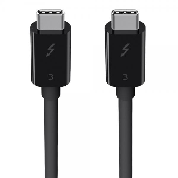 Belkin F2CD084bt0.8MBK 0,8 m 40 Gbit/s Nero (0.8 M 40 Gbit/S Black - Warranty: 12M)