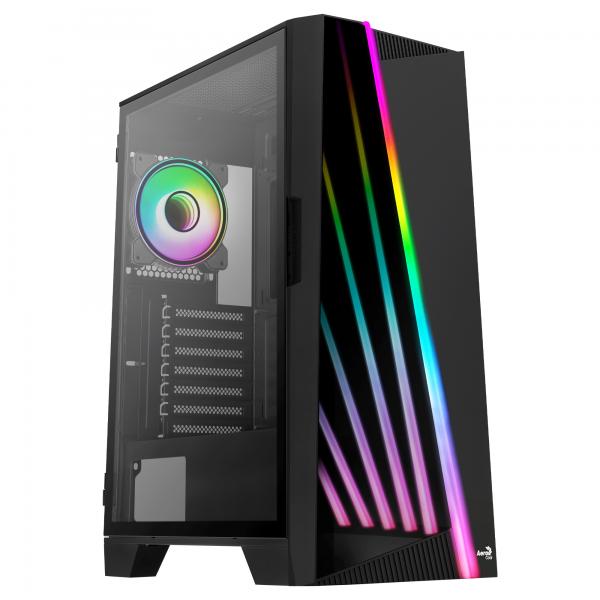 Aerocool Mirage Midi Tower Nero (AeroCool Mirage-G-BK-v1 - MDT - ATX)