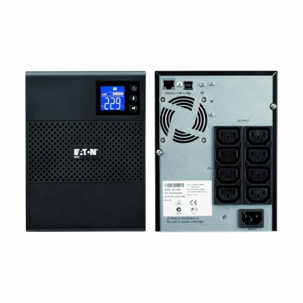 Eaton 5SC1500IBS gruppo di continuità [UPS] A linea interattiva 1,5 kVA 1050 W 8 presa[e] AC (Eaton 5SC 1500i)