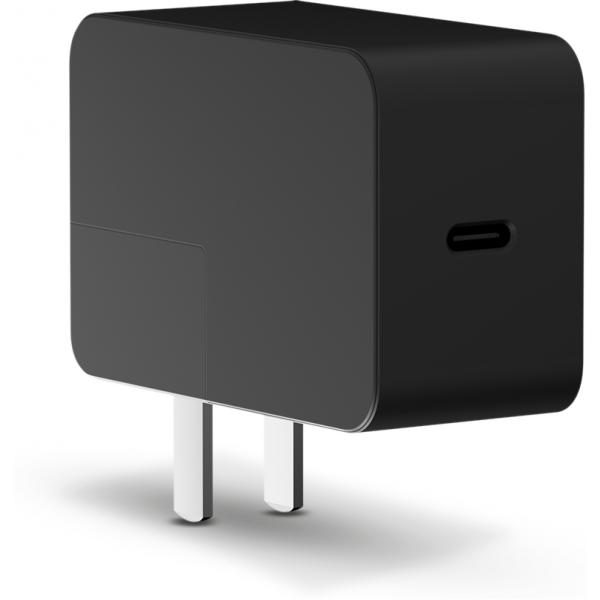 Microsoft NKK-00002 Caricabatterie per dispositivi mobili Universale Nero AC Interno (Microsoft - Power adapter - 18 Watt [24 pin USB-C] - United Kingdom - for HoloLens 2)