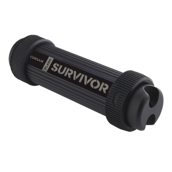 Corsair Survivor unità flash USB 1 TB USB tipo A 3.2 Gen 1 [3.1 Gen 1] Nero (Survivor Usb Flash Drive 1000 - Gb Usb Type-A 3.2 Gen 1 [3.1 - Gen 1] Black - Warranty: 12M)