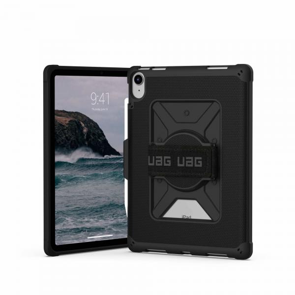 Urban Armor Gear Metropolis 27,7 cm [10.9] Cover Nero (METROPOLIS HANDSTRAP CASE BLACK - APPLE IPAD 10.9IN [2022])
