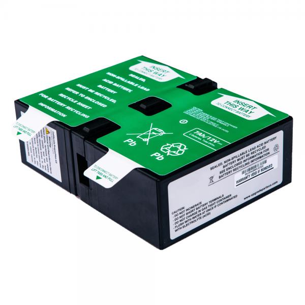 Origin Storage SMT750R2-NMC-BAT batteria UPS Acido piombo [VRLA] 24 V (Origin Replacement UPS Battery Cartridge APCRBC123 For SMT750R2-NMC)