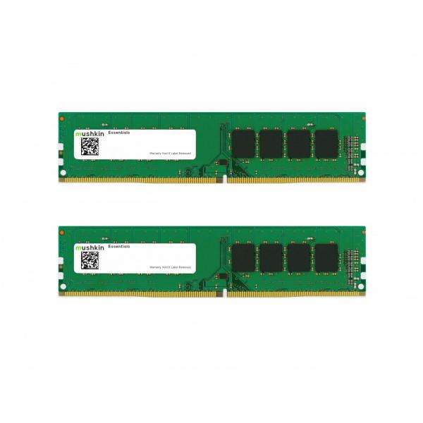Mushkin Essentials memoria 64 GB 2 x 32 GB DDR4 3200 MHz (Mushkin Essentials - 64GB: 2x32GB - DD)
