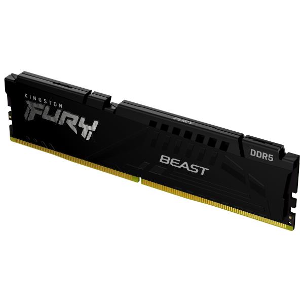 Kingston Technology FURY Beast 32GB 6400MT/s DDR5 CL32 DIMM Black EXPO (32GB DDR5 6400MT/S CL32 DIMM - FURY BEAST BLACK EXPO)