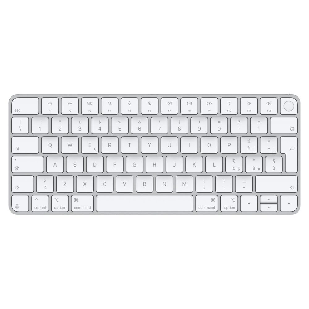 Apple Magic Keyboard con Touch ID per Mac con chip - Italiano (Apple Magic Keyboard with Touch ID - Tastiera - USB-C - senza fili - Bluetooth - QWERTY - italiana)