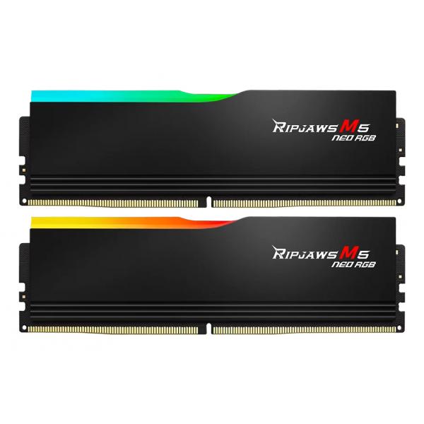 G.Skill Ripjaws M5 RGB F5-6000J2836G32GX2-RM5NRK memoria 64 GB 2 x 32 GB DDR5 6000 MT/s (G.SKILL TRIDENT NEO AMD DDR5 2X32GB 60)