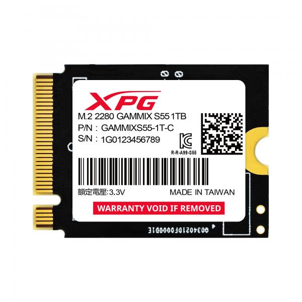 *SSD XPG GAMMIX S55 1TB PCIe 4x4 5/3.