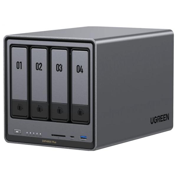 Ugreen NASync DXP4800 Plus NAS Desktop Intel® Pentium® Gold 8505 8 GB DDR5 0 TB UGOS PRO