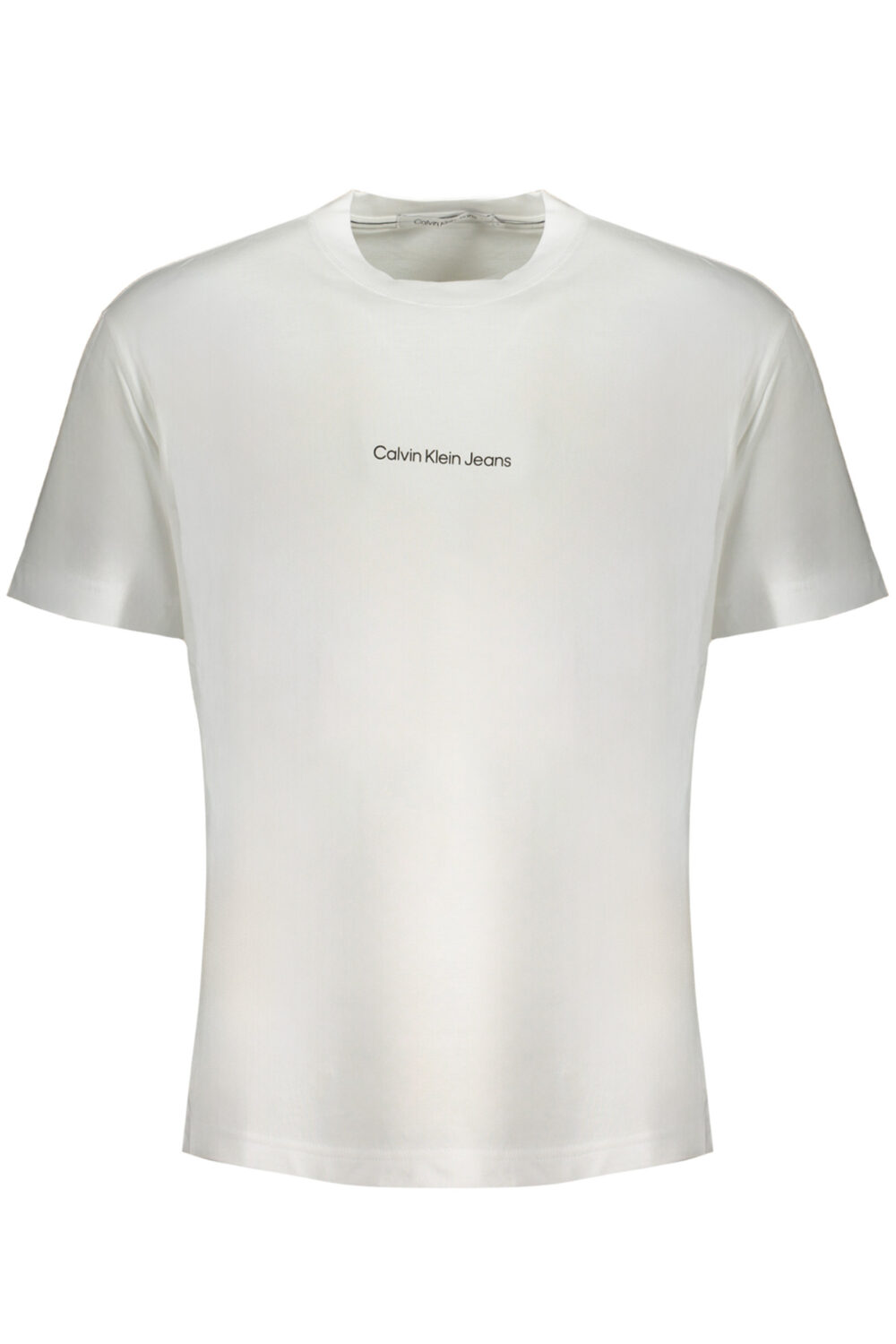 CALVIN KLEIN T-SHIRT MANICHE CORTE UOMO BIANCO