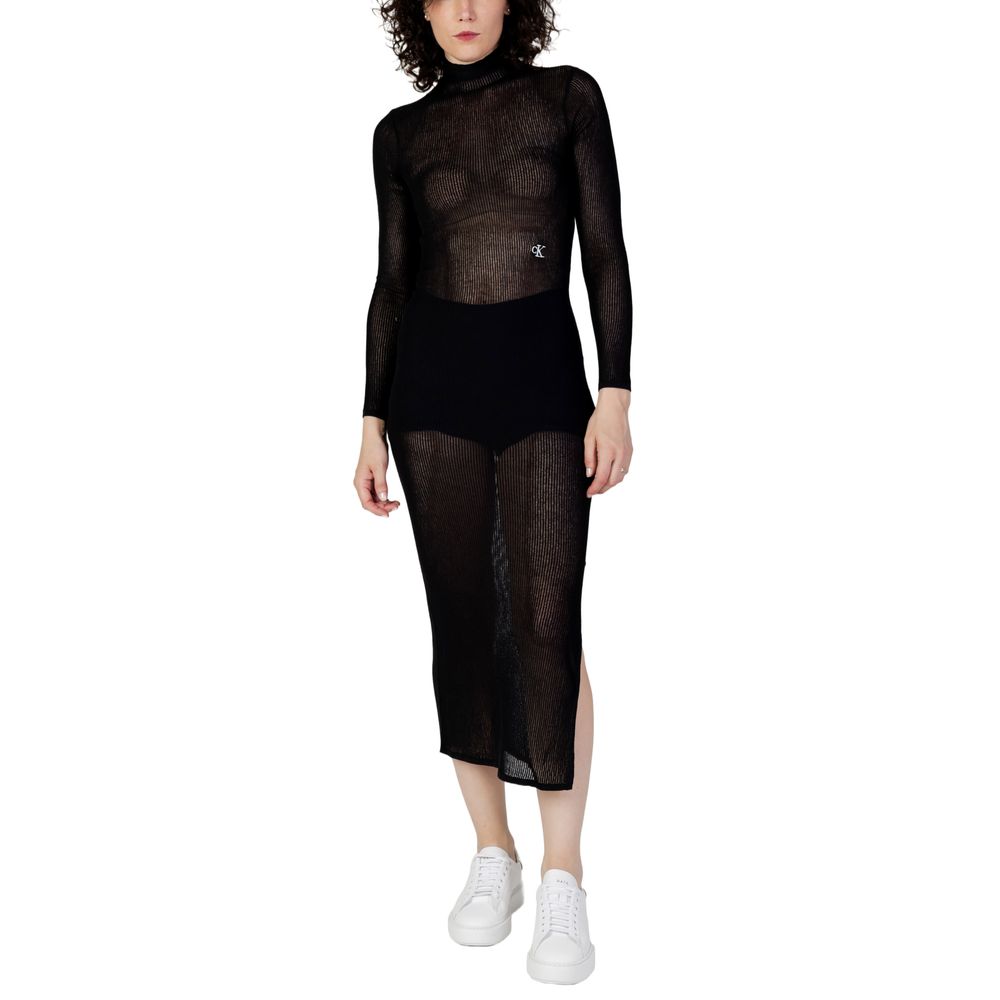 Black Marabou Long