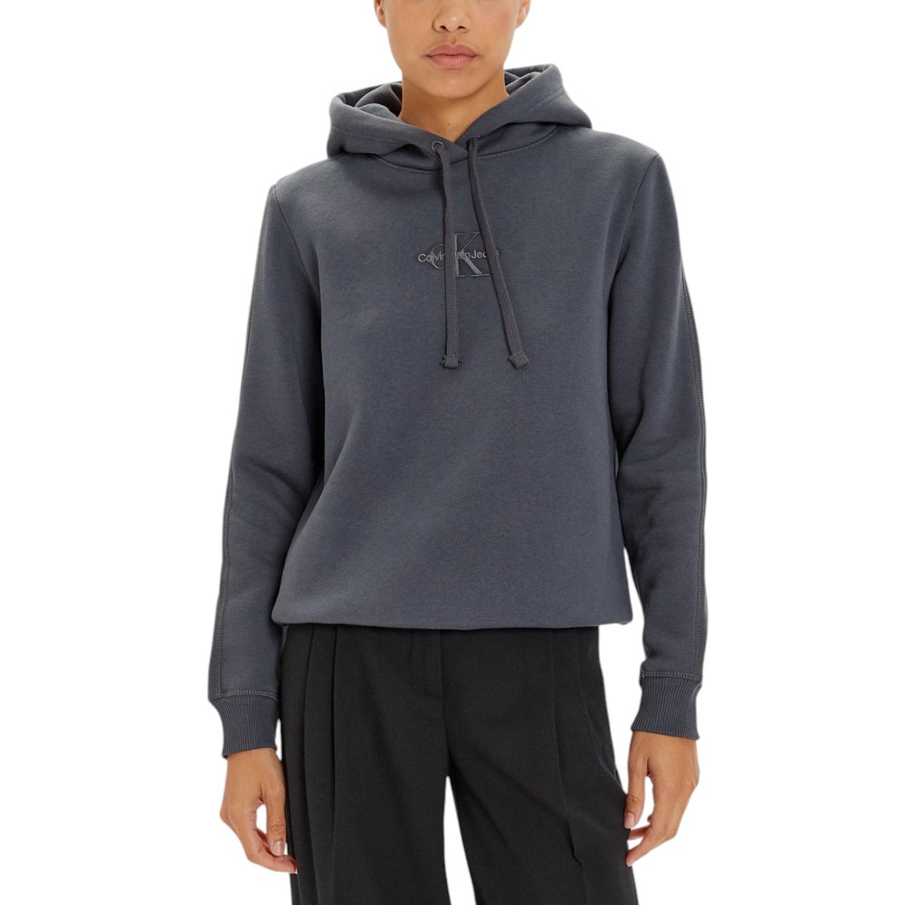 Gray Cotton Hoody
