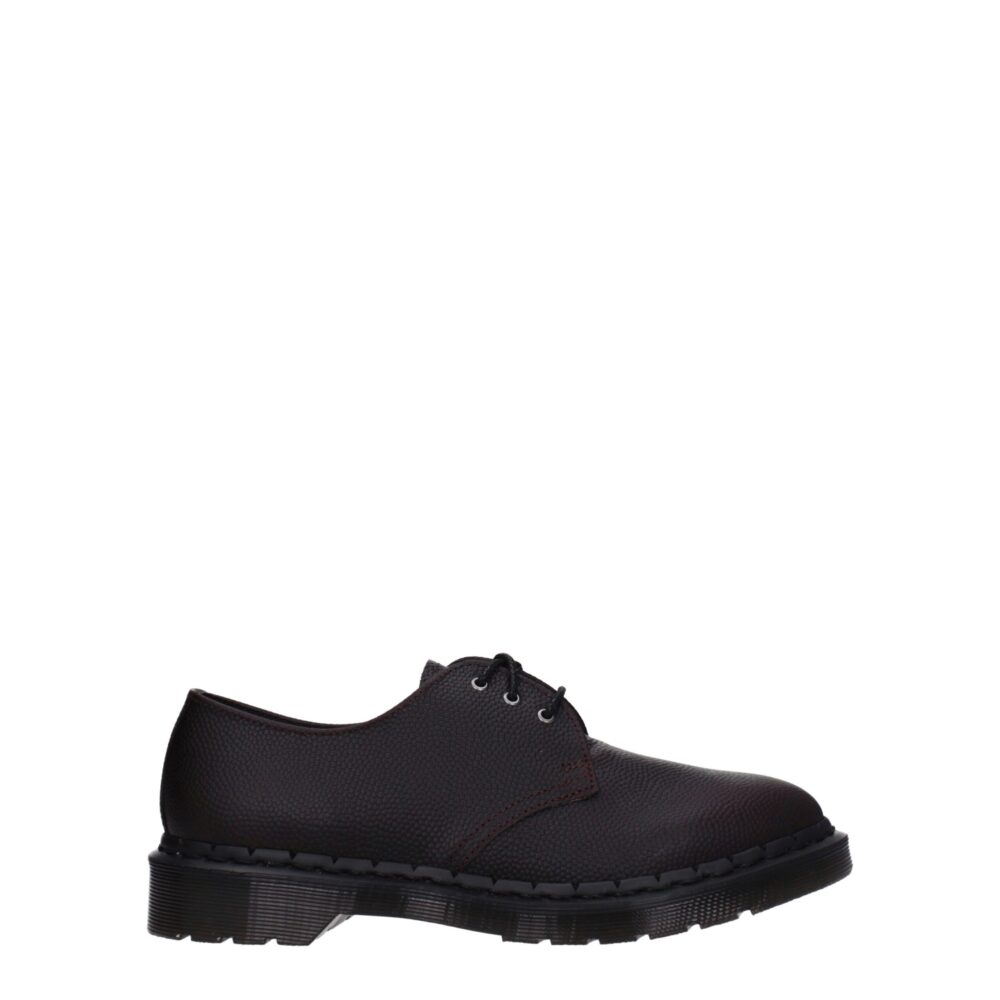 Purple Leather Oxfords And Derbies
