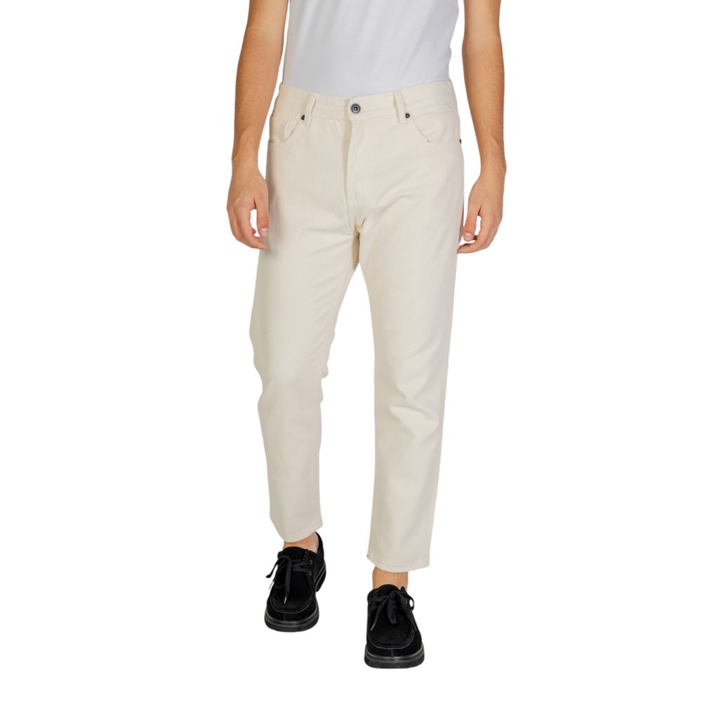 Cream Cotton Pant