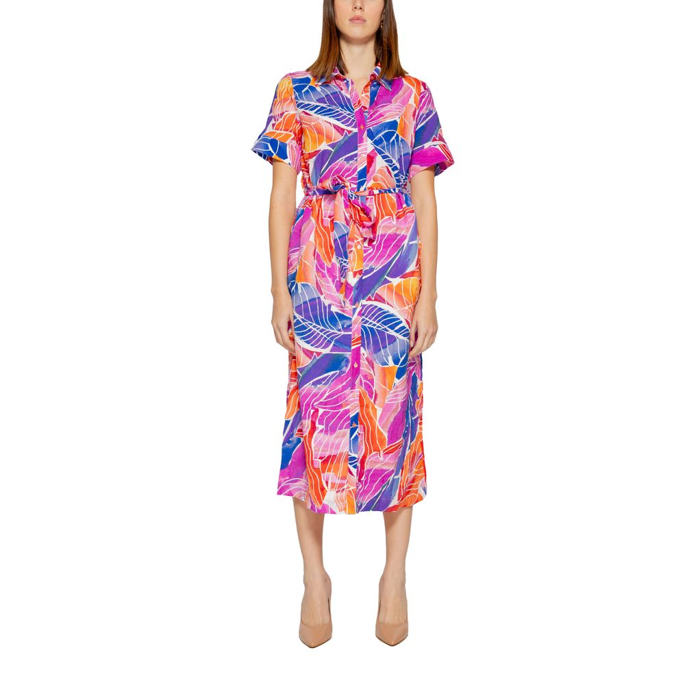 Multicolor Viscose Long
